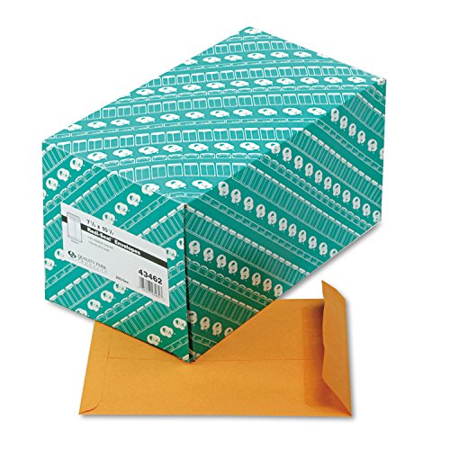 Enveloppes de catalogue Quality Park gommées marron kraft 7,5x10,5 cm 41065