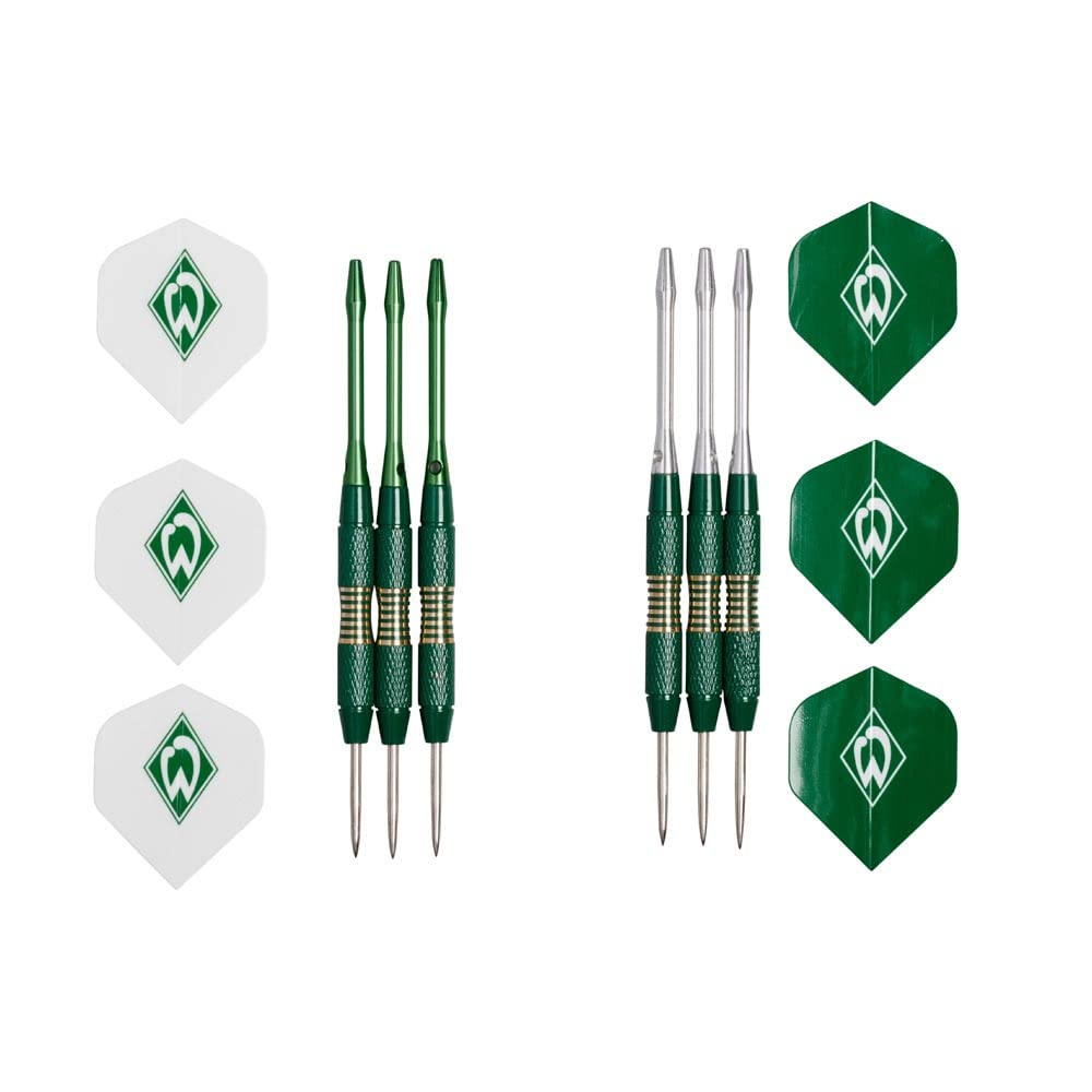 Werder Bremen SV Dart-Set Dartscheibe Dartpfeile Flights Dart, 23-86121