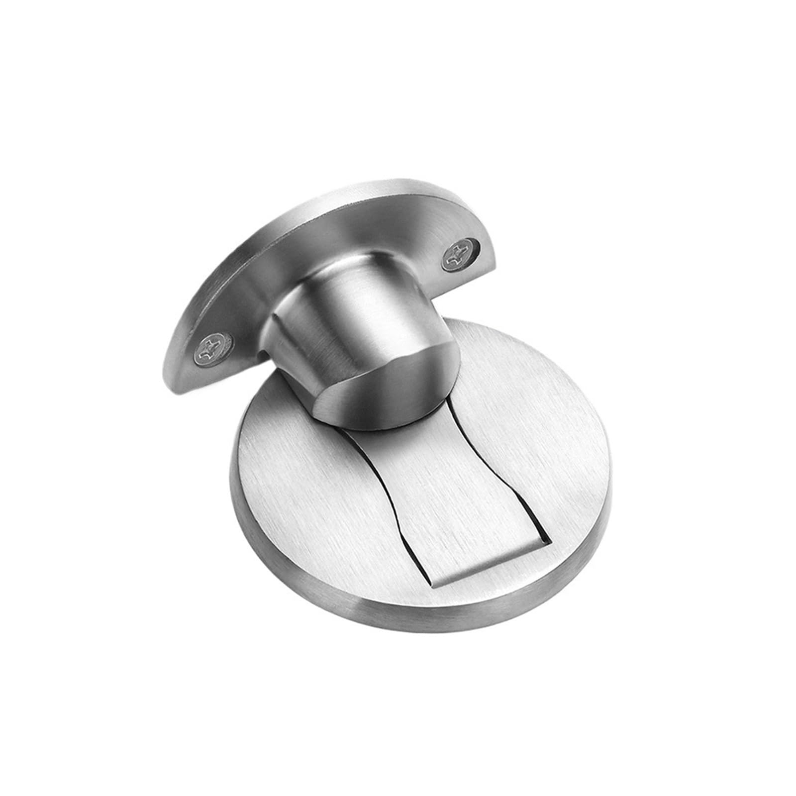 Dsfihjo Style 07 Adjustable Door Holder Stainless Steel Magnetic Door Stopper Non-Punch Sticker Water-Proof Door Stop Furniture Door Hardware(Style 07)