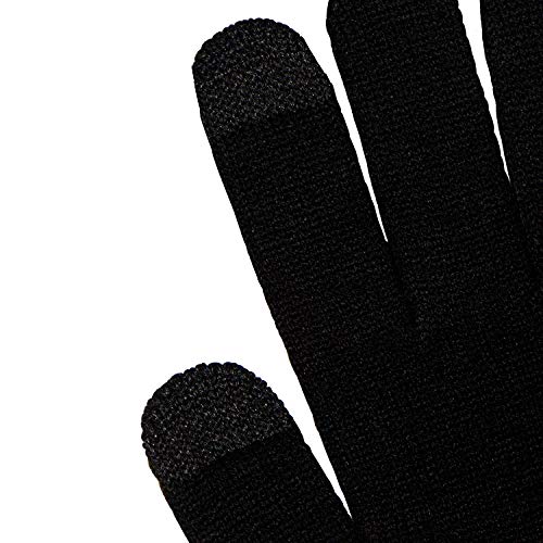 Wool Ski Glove Liner With Touch Screen Technology – Premium Merino Wool Winter Gloves For Skiing, Cold Weather (S, Black) #TOP4