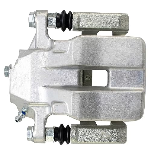 Image of Detroit Axle - Rear Left Brake Caliper with Bracket Replacement for 2012 2013 2014 2015 2016 2017 2018 Toyota RAV4