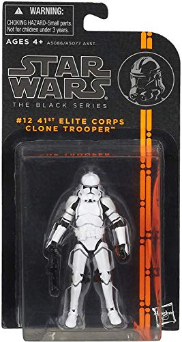 Figurine Clone Trooper 41st Elite Corps finition premium Star Wars Black Series 9,5cm