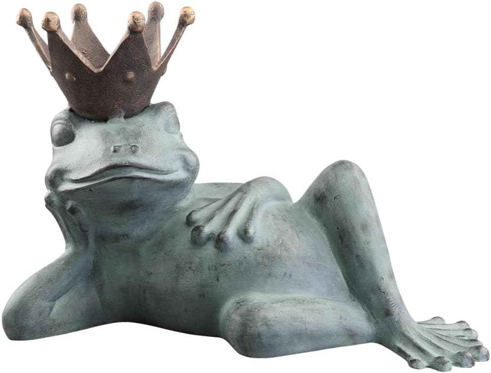 SPI Home 33218 Lazy Frog Prince Bird Feeder