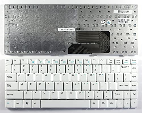 Clavier portable Power4Laptops US Blanc pour télétravail sur Averatec