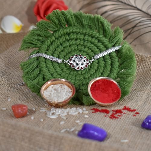 Image of Oblivion Tea Light Candle for Brother - Rakhi for Brothers, Silver Color Coin & Greeting Card, Gift for Bhai, Bhabhi & Kids, Traditional Raksha Bandhan Celebration Combo Kit 2025