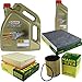 Produktbild Filter Set Inspektionspaket 6 Liter Motoröl Castrol EDGE Titanium FST 5W-30 LL MANN-FILTER Innenraumfilter Luftfilter Ölfilter