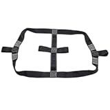 Motorcycle Rear Wheel Tie Down Strap Motorcycle Transport Belt Wear Resistance in Black