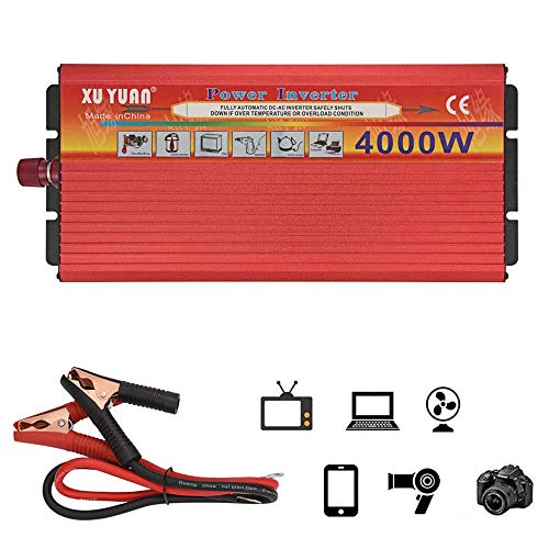 Onduleur de puissance 4000W pour brancher vos appareils sensibles en voiture