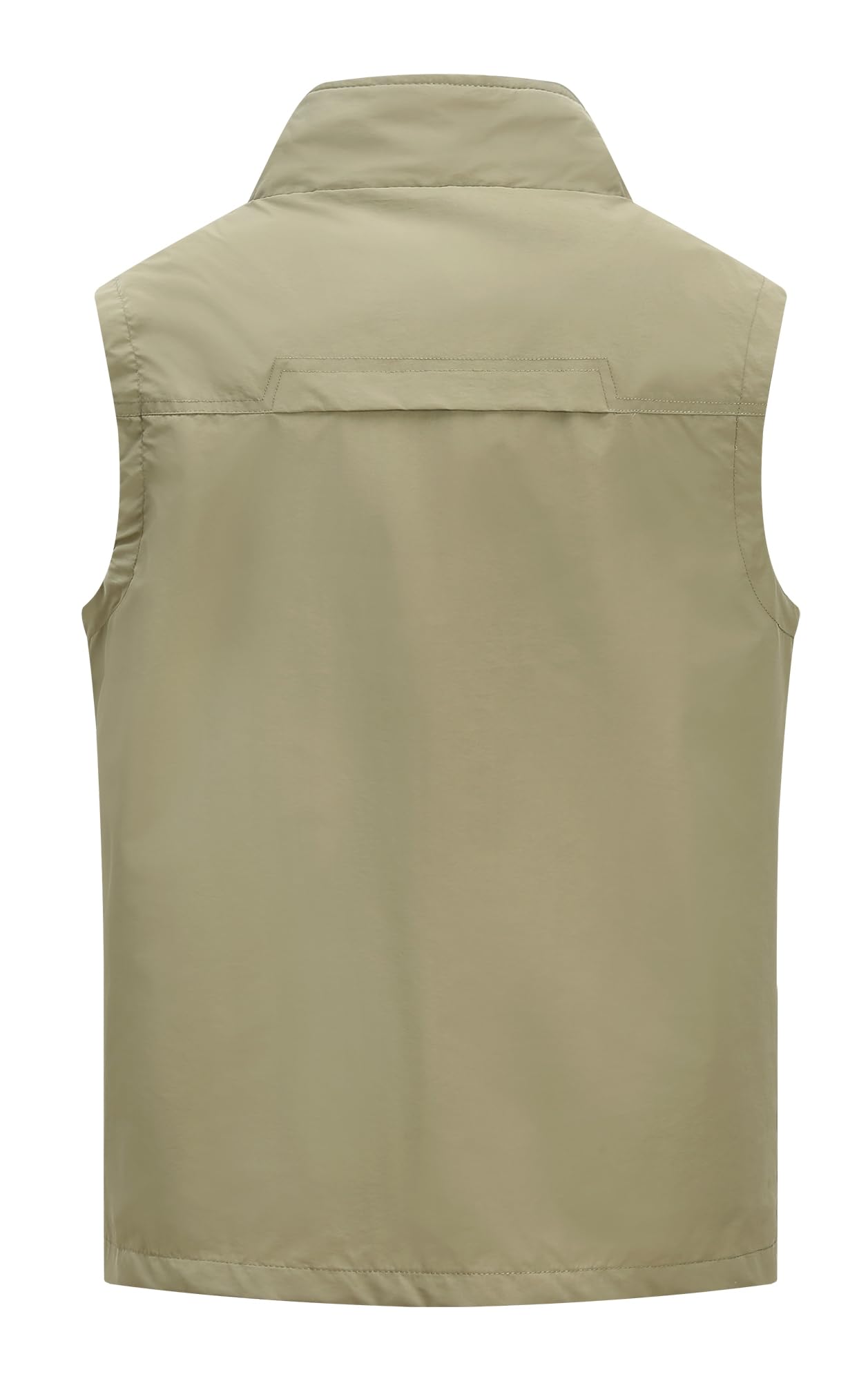 Hombres Al Aire Libre Chaleco de Pesca Malla Ligero Chaleco con múltiples bolsillos Casual Respirable chaqueta Sin Mangas Chaleco de Camping Fotografía Senderismo