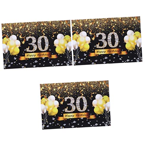 Amosfun Pano De Fundo De Aniversário Banner De Feliz Aniversário Banner De Bebê Adereços De Estúdio