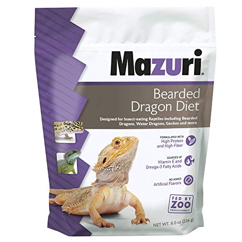 Mazuri Dieta del dragón barbudo