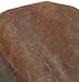 Soft Faux Vegan PU Leather by The Yard Synthetic Pleather 0.9 mm Nappa Yards (36 inch Wide x 52 inch) Soft Smooth Vinyl Upholstery (Distressed Brown, 1 Yard (36"x54"))