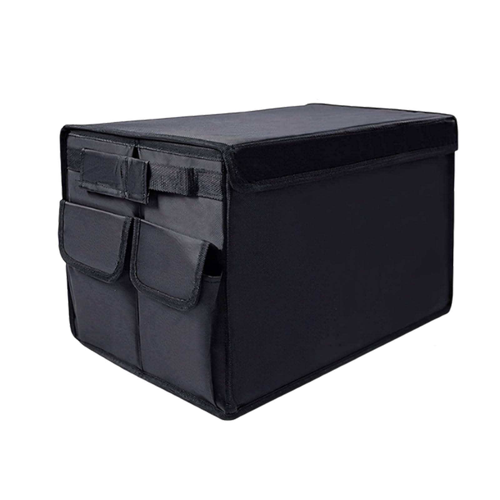 Laikoutd Foldable Car SUV Cargo Organizers Multi Compartment Trunk Storage Box Trunk Container Automotive Interior Accessorie Large Capacity Storage