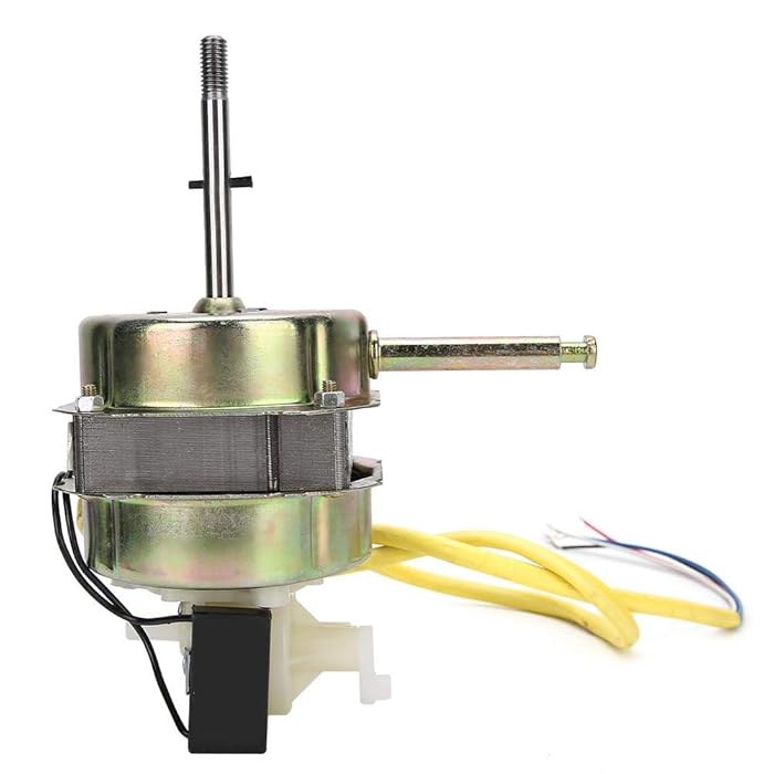 Buy 50Hz 55W 220V Fan Motor Replacement Extended Shaft Copper Wire Vent