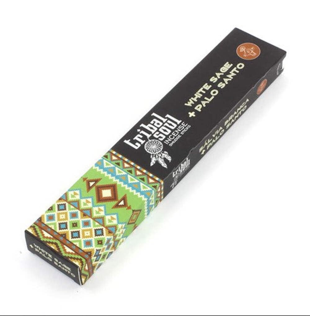 Tribal Soul Incense Smudge Stick | White Sage & Palo Santo