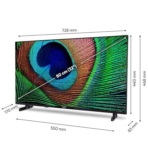 MEDION 80 cm (32 Zoll) Full HD Fernseher (Android TV, Smart TV, HDR, Prime Video, PVR, Bluetooth, MD 832100) – Bild 7