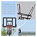 Basketball Return Attachment - No Pick Up The Ball, Children Adults Outdoor Shooting Trainer Ball Rebounder, Solo Training Equipment, Black