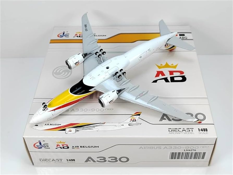 エアベルギー A330-900neo OO-ABG 1/400 Amazon.com: ACE HOBBY JC Wings AIR Belgium for Airbus A330