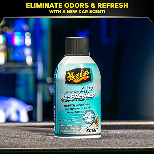 Meguiar'S G16402 Whole Car Air Re-Fresher Odor Eliminator Mist - New Car Scent, Aerosol - Car Odor Remover & Car Freshener That Leaves A New Car Smell thumb #5