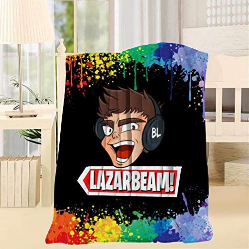 Soft Flannel Blanket La zar Fight Beam Throw Blanket Micro Bedding Fleece Blanket