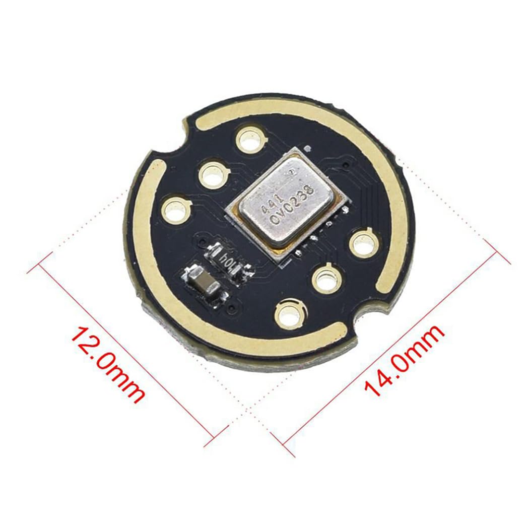 Hailege 3pcs INMP441 Módulo de micrófono omnidireccional 24 bits Datos I2S Interfaz Salida digital Alta sensibilidad Alta precisión