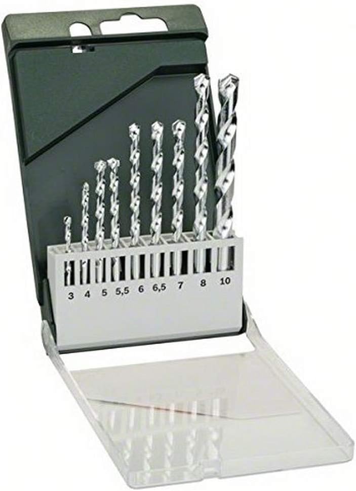 Bosch 2609255463 Masonry Drill Bit Set (9 Pieces)