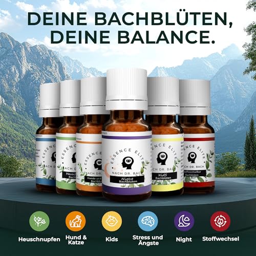 Essence Elite Bachblüten Globuli NIGHT 10g - Natürliche Unterstützung beim Einschlafen, besser-Schlafen mehr innere Ruhe Schlaf, hormonfrei