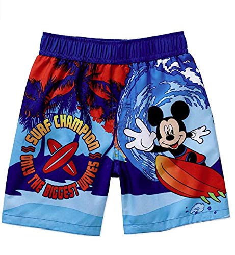 Disney Mickey Mouse Swim Trunks Shorts Swimwear Little Boys' (3-6 Months)