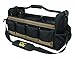 Custom Leathercraft WORK GEAR 1579 20 Inch, Open Top, Soft Sided Tool Box, 27 Pockets