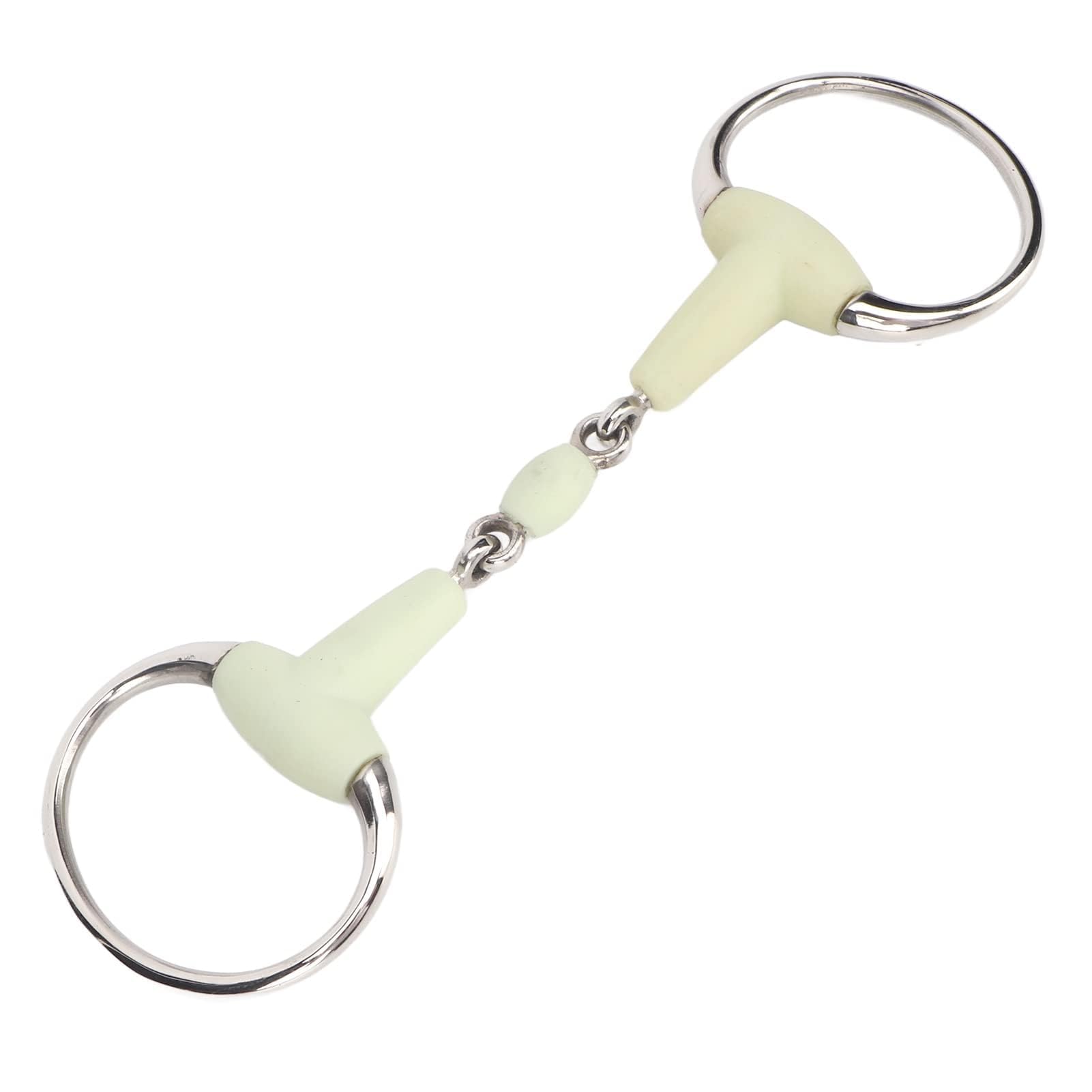 Broca Para Caballo De Acero Inoxidable, Accesorio Para Carreras De Caballos, Sabor A Manzana, Envuelta En Goma, Para Boca De Caballo, Broca Para Caballo, Tachuela, Broca Para