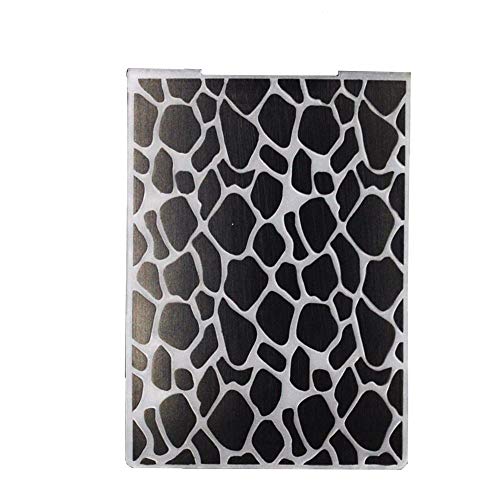arriettycraft Leopard Background Plastic Embossing Folders for Card Making Scrapbooking DIY Album Journalings
