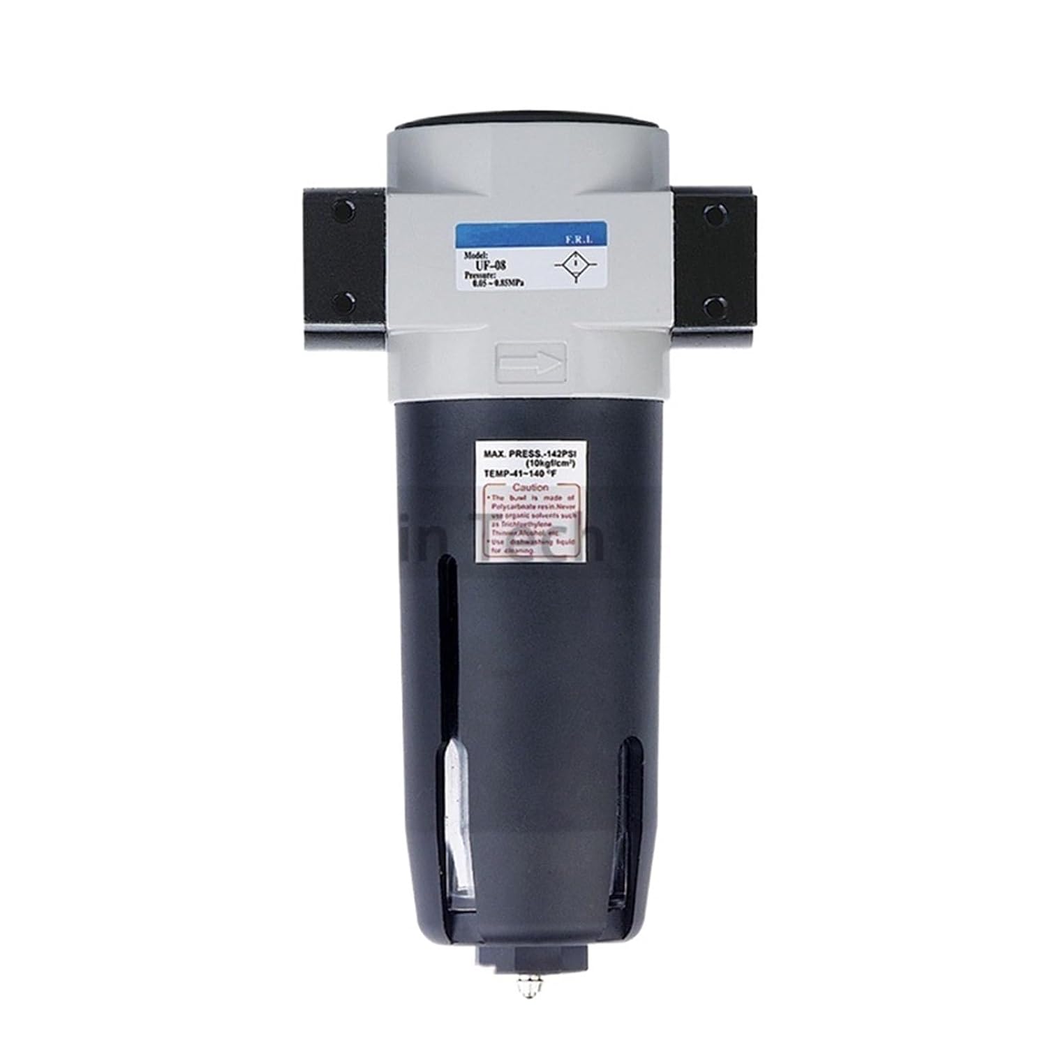 UF 1/4 3/8 1/2 3/4 1 Compressed Air Filter Air Preparation Units Treatment Auto Drain(UF - 03 G3-8)