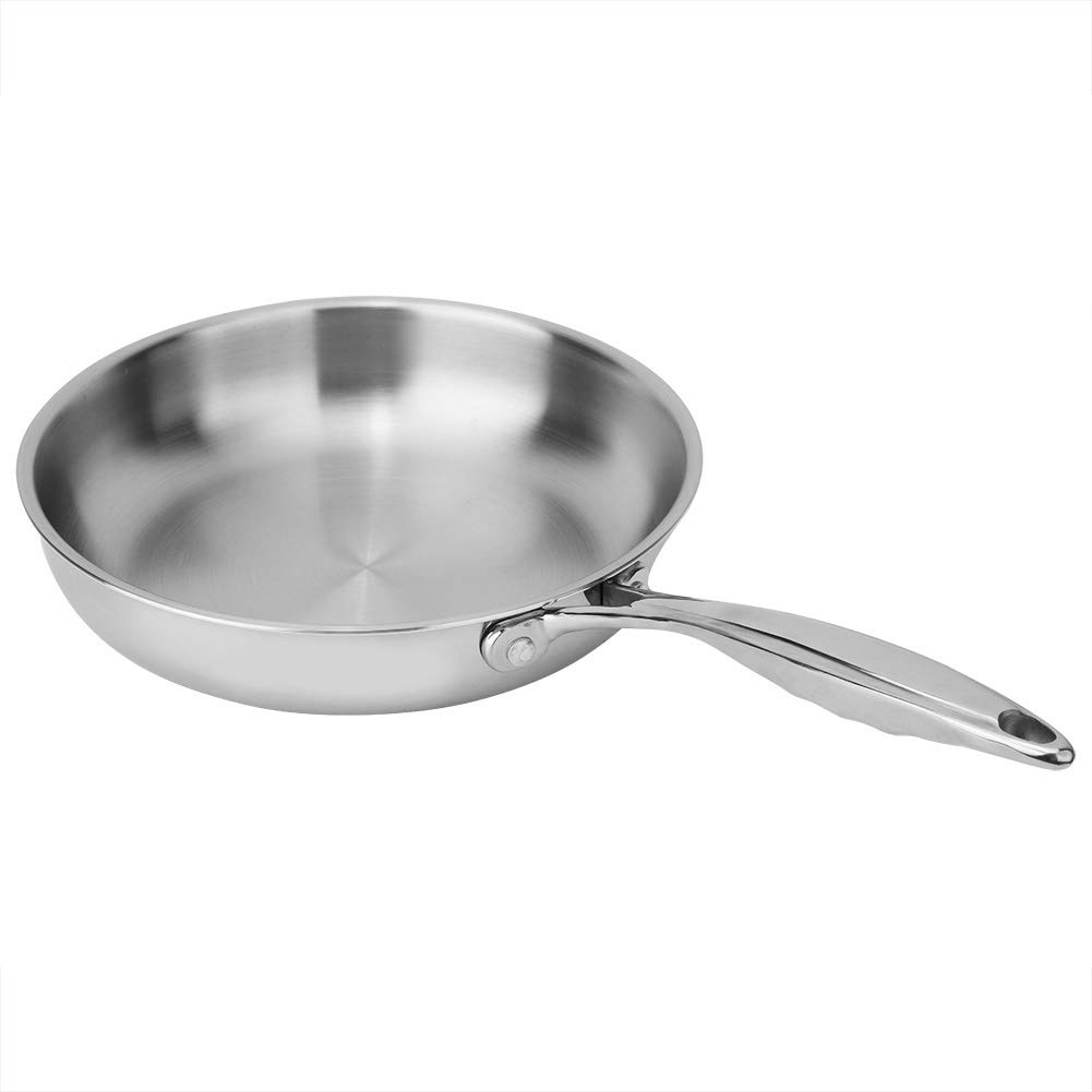 Amazon｜304/403 ステンレススチール 3層フラットノンスティック