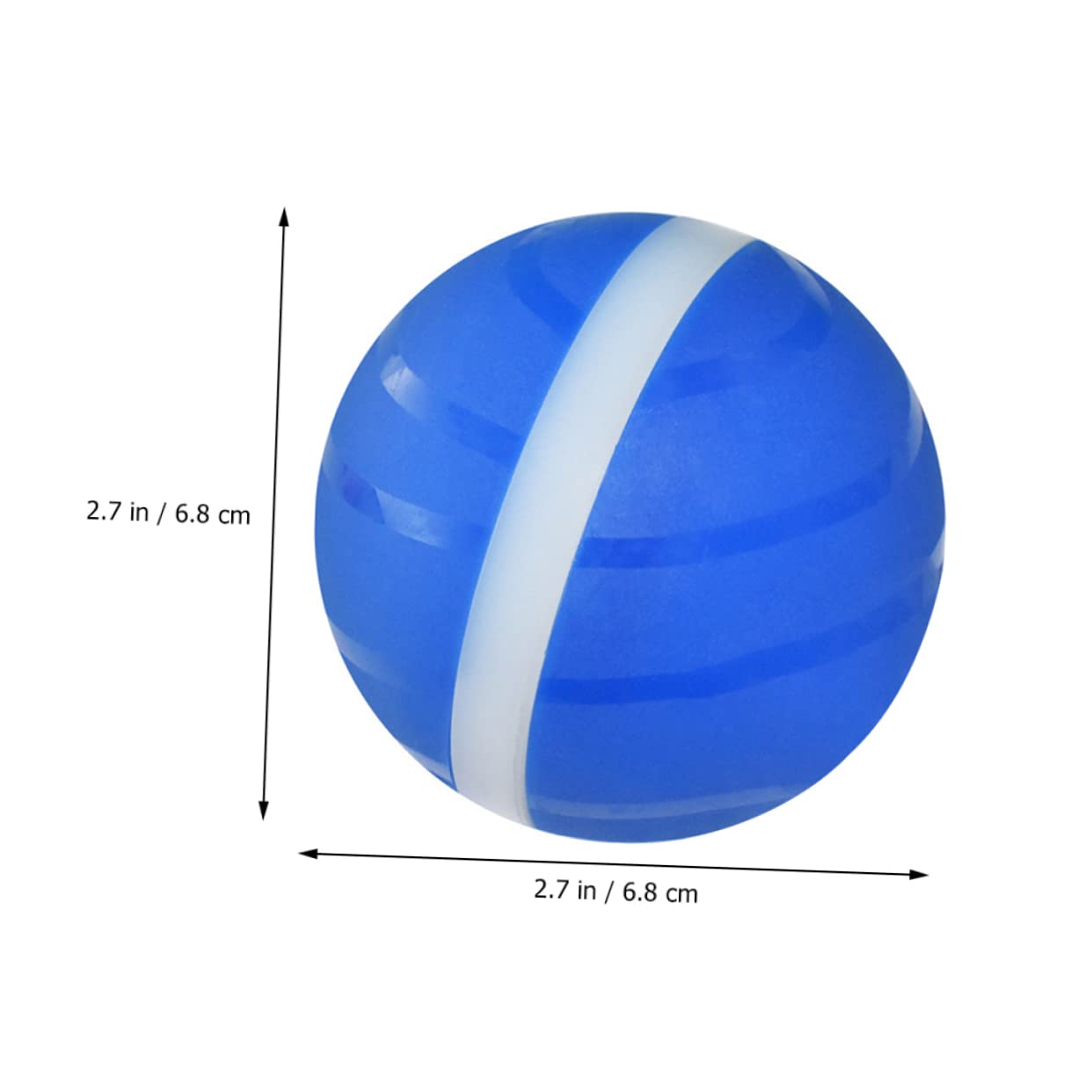 FRCOLOR Pelota De Juguete para Mascotas Inteligente Luces Intermitentes Recargable por USB para Gatos y Perros Casa