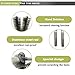 Ctsyuqoo 6pcs Pipe Cleaning Brush Set Stainless Steel Bristles, Stainless Steel Pipe Brush for Auto Parts,Bottles, Tubes, Etc.(9/10