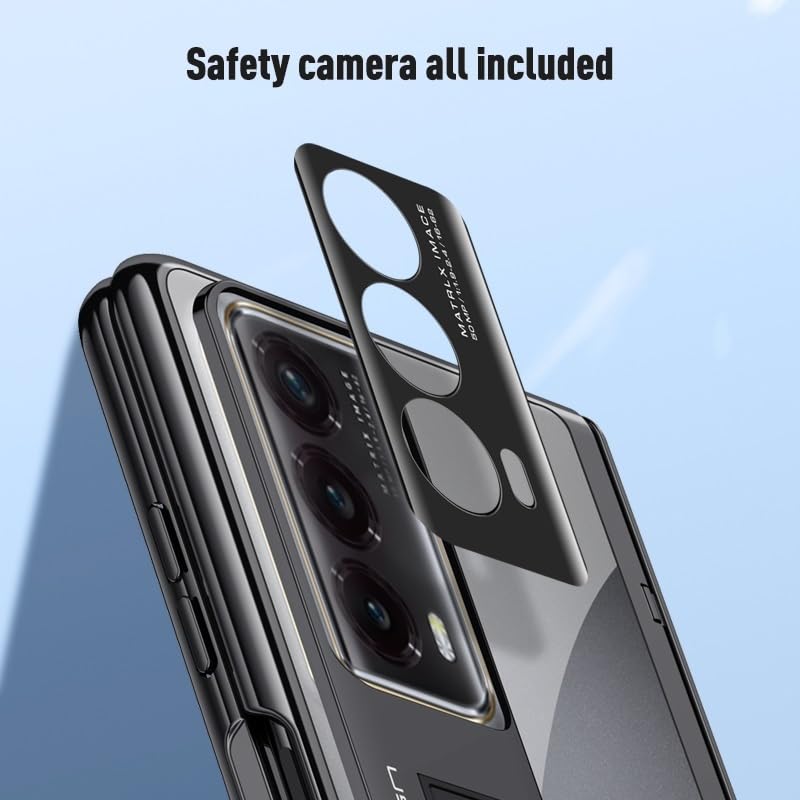 Coque Honor Magic Vs2 transparente à charnière robuste - 5