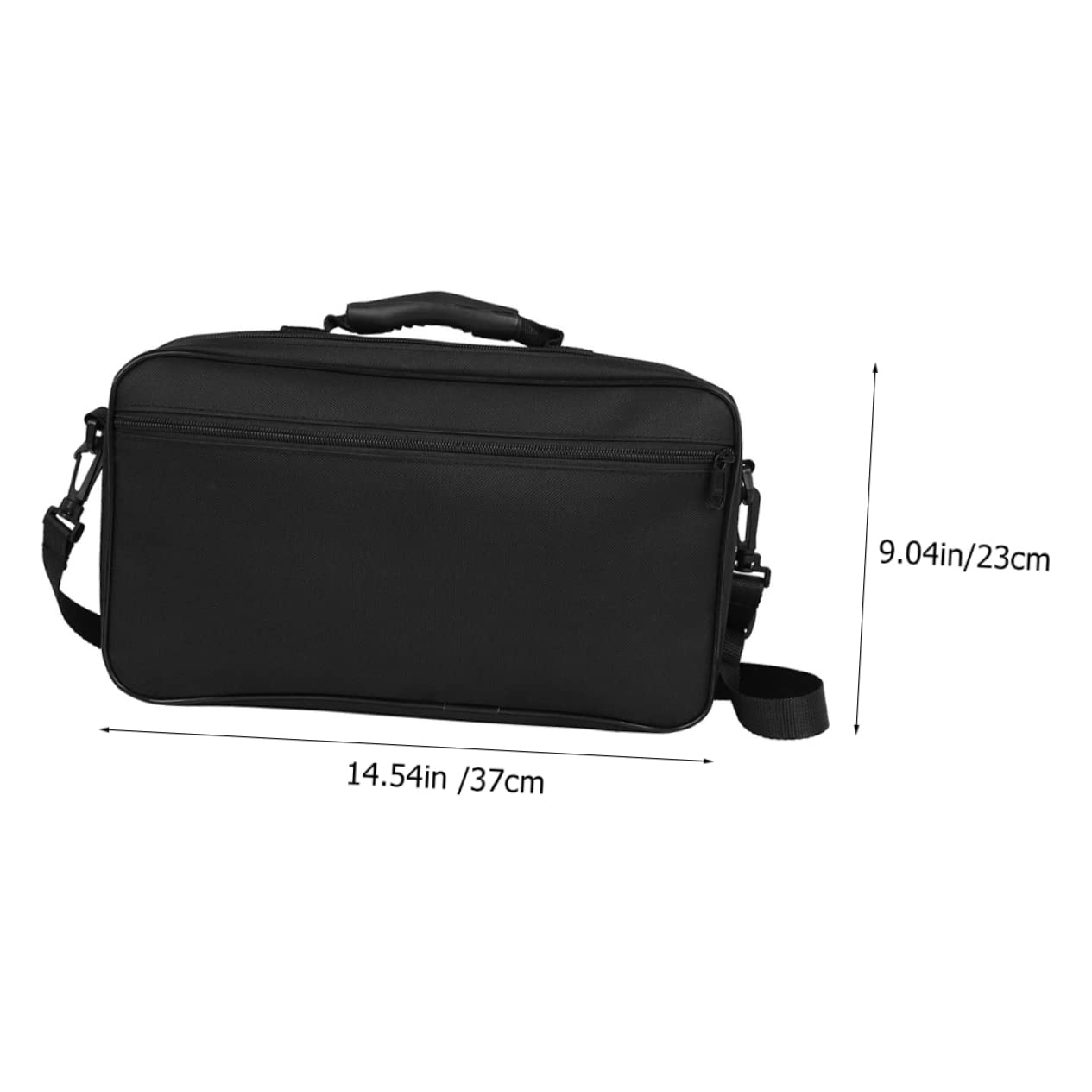 VANZACK Organizer in Oxford Cloth Black Tote Bag Sling Bag Tote Strap Portable Carrying Case