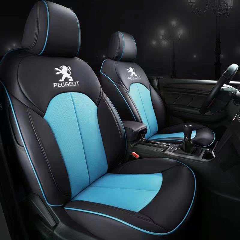 Housses De Ceinture De Sécurité Pour Peugeot E-308 / E-308 SW 2023– - 2 Pièces, Confortables Et Protectrices - Installation Facile Velcro - YWDRE