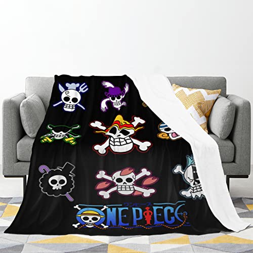 Anime Blanket Lightweight Soft Flannel Throw Blanket Cozy Bedding For Living Room Decor Travel 60"X50" #TOP1