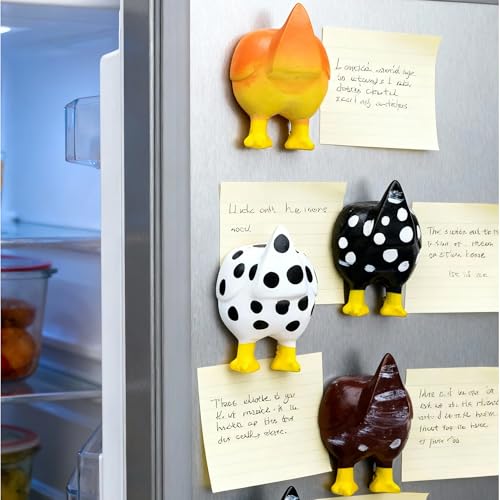 Imanes de Pollo Decorativos Paquete 6 Piezas miniatura 5