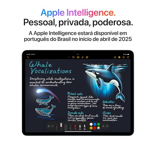Apple 2025 iPad Air de 11 polegadas (Wi-Fi, 256 GB) - Luz das estrelas (M3)