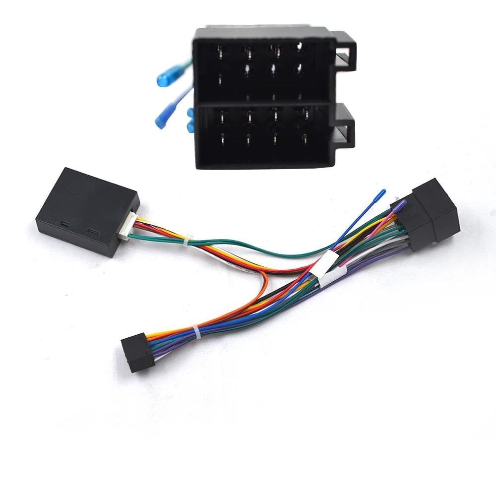 Pannello controllo Kit Montaggio Pannello Adattatore Radio 9 Pollici Cruscotto 2 DIN Per Fiat Per Bravo 198 2006-2016(Cavo telaio Canbus)