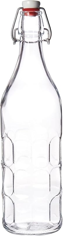 Bormioli Rocco Moresca Bottle, 33.75 oz, Clear, Twin