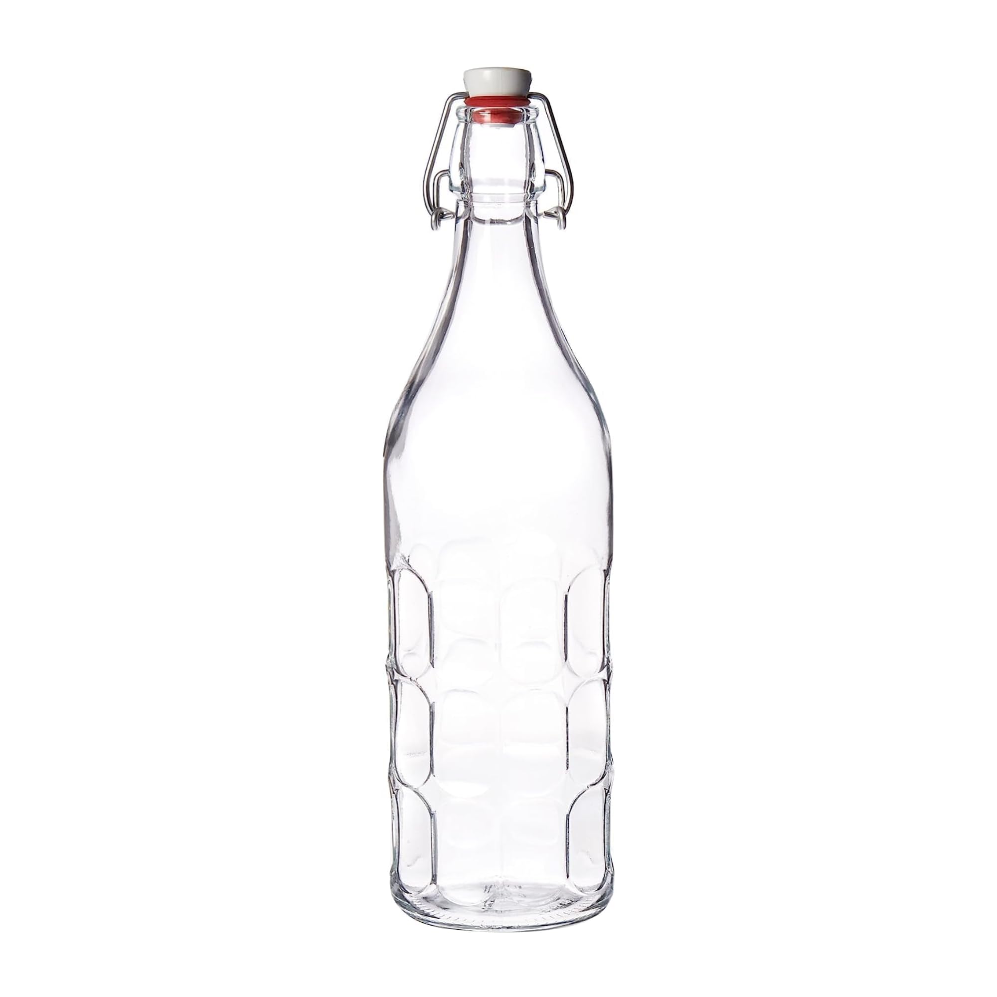 Moresca Bottle, 33.75 oz, Clear, Twin