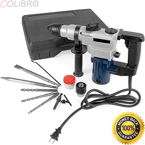 COLIBROX1 1/2 hp SDS Electric Rotary Hammer Drill Plus Demolition w