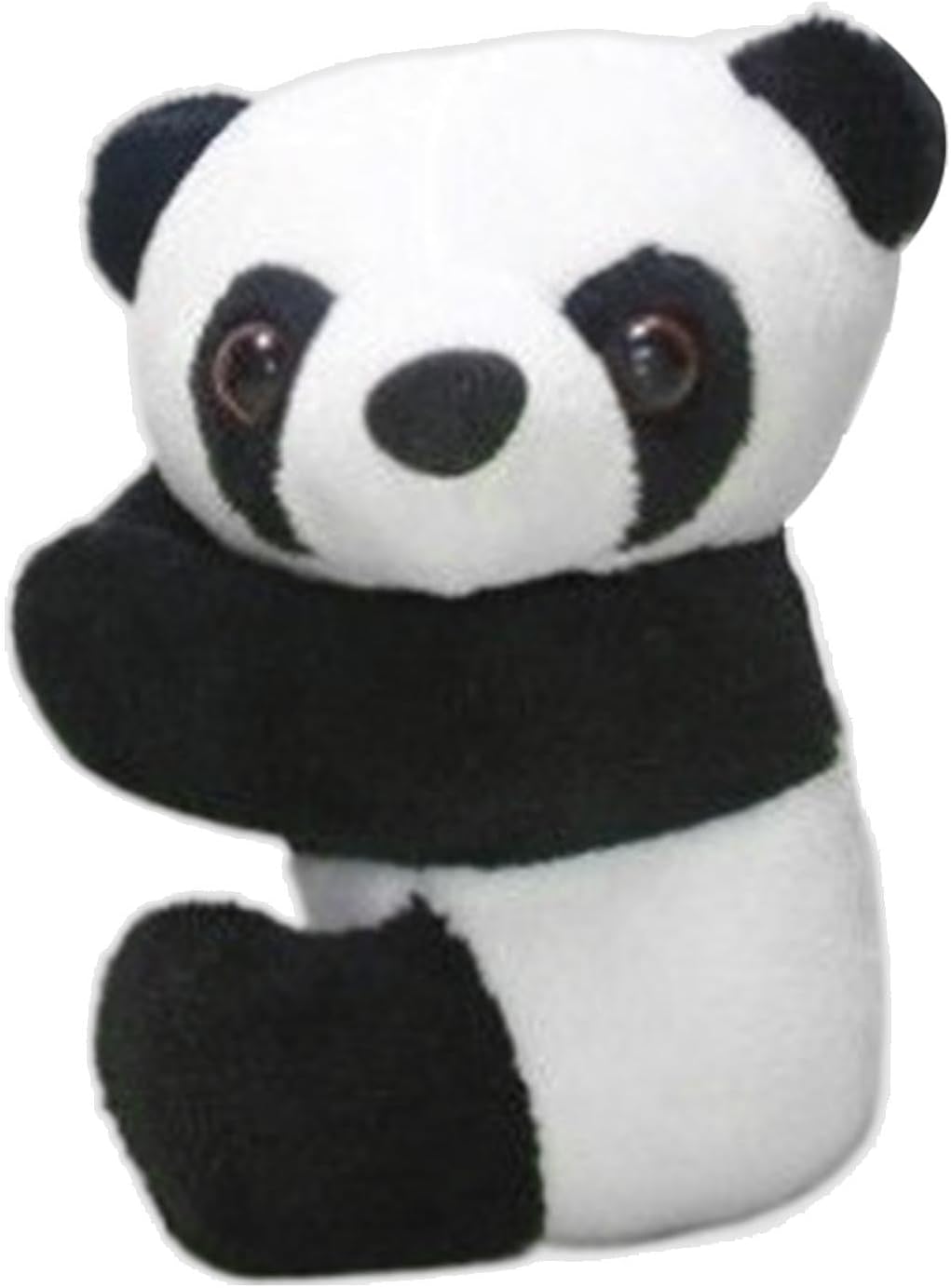 Plush Panda Keychain - Panda plush doll, Cute huggable panda clip keychain | Small Stuffed Panda Toy Keychain, Adorable Panda Plush Pendant for Kids' Backpack, Tote Bag Decor