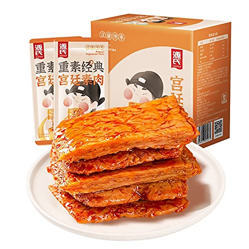TUDOU Genji Shredded Tofu Spicy Strips 440g/box contains 20 packs ????????440g/? ??20? (22gX20 package Heiyawei 22gX20? ???)