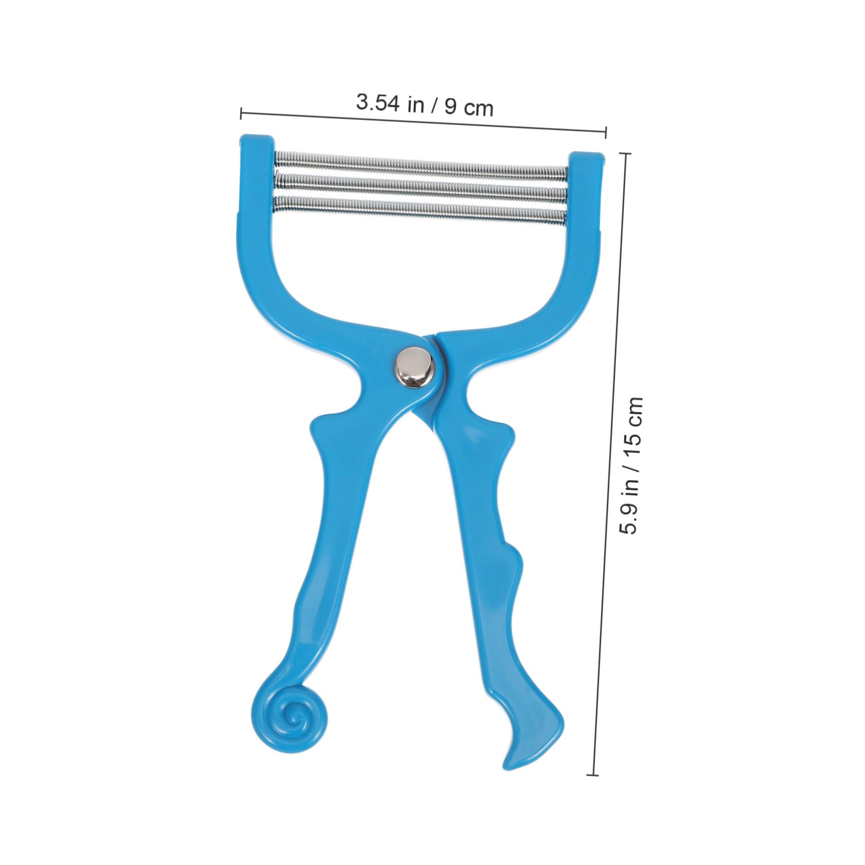 Outanaya Facial Hair Remover for Women 3 Pieces Manual Threading Epilator Blue Gentle Facial Care