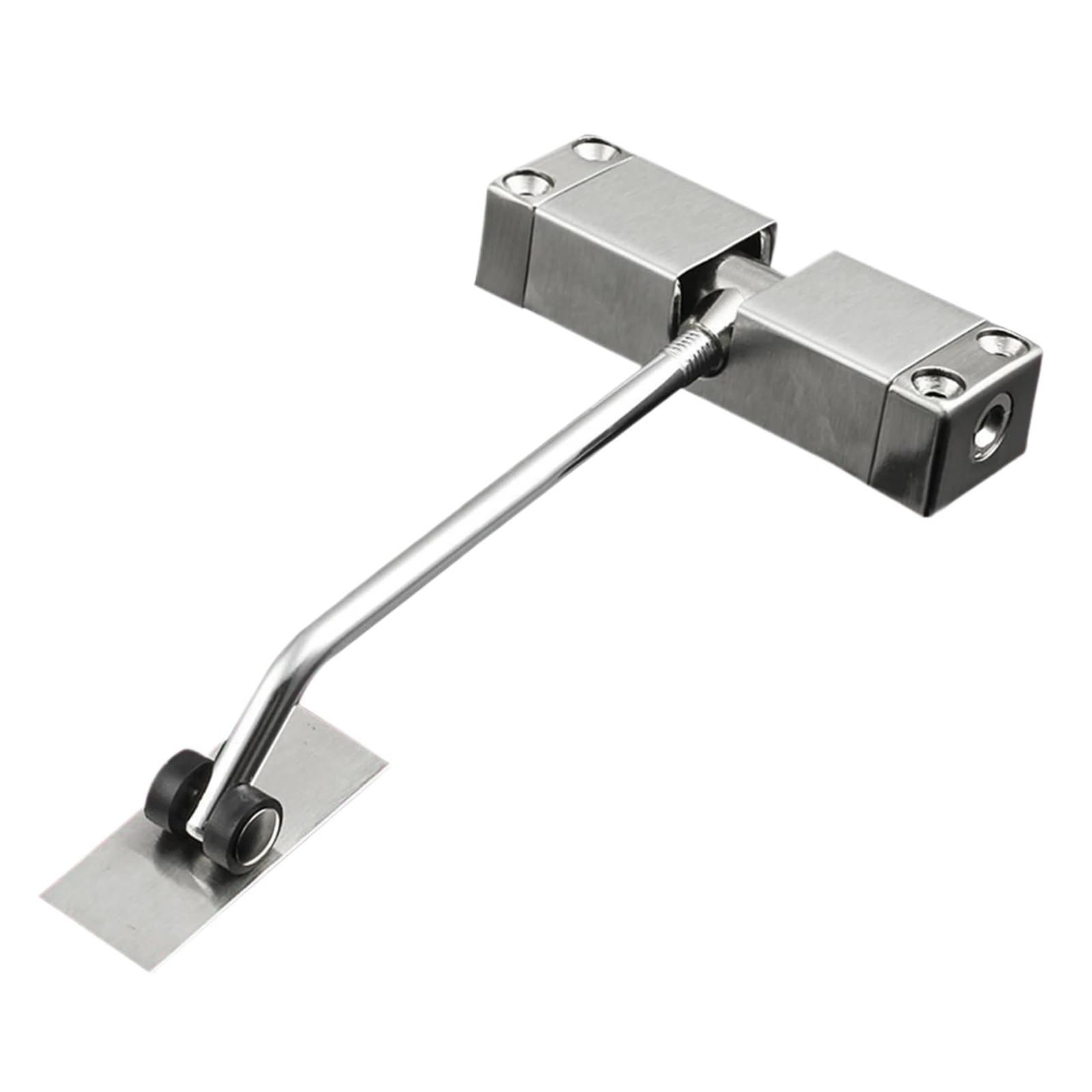 Stainless Steel Automatic Spring Door Closer Closing Device Can Adjust The Furniture Hardware