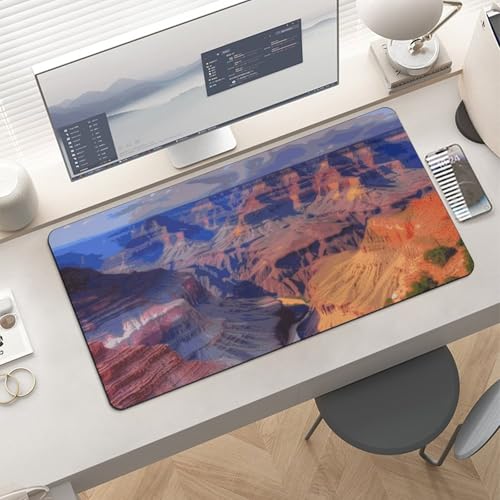 Large Beauty Grand Canyon �f�X�N�}�b�g 24x12�C���` �h�� ����~�� �S�����f�X�N�p�b�h �I�t�B�X �z�[�� �Q�[�� �����[�g���[�N�p �܂肽���ݎ� �|�[�^�u�� �}�E�X�p�b�h �L�[�{�[�h/�m�[�g�p�\�R��/�f�X�N�g�b�v�A�N�Z�T���[